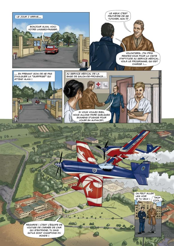 Comic about pilots
