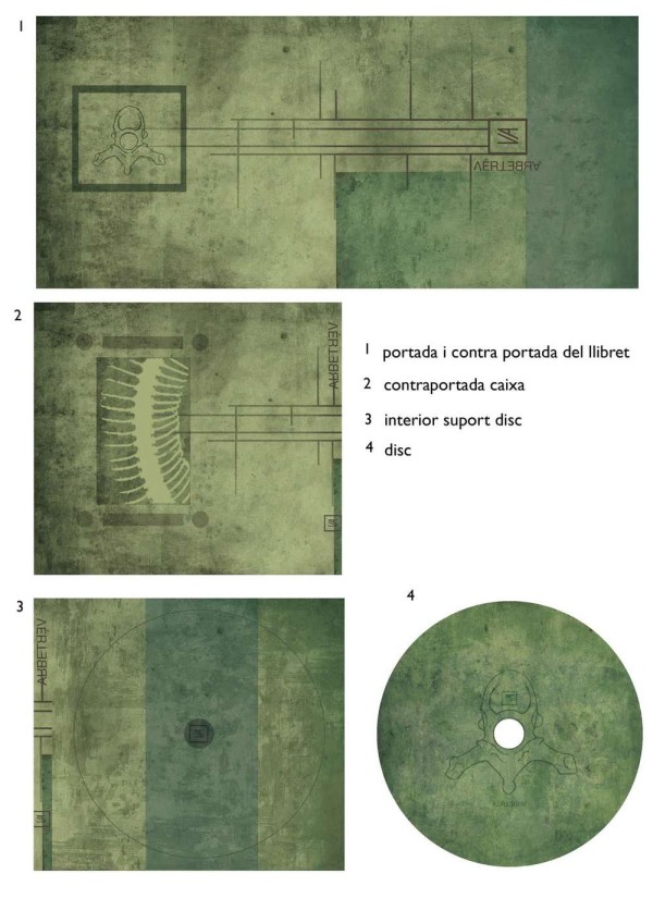 CD cover and disc design